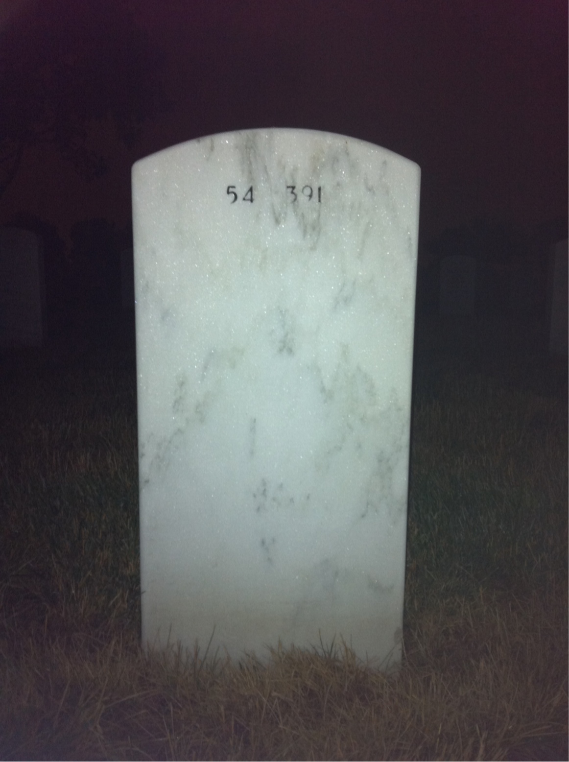 Back of headstone — Seymour Bilsky