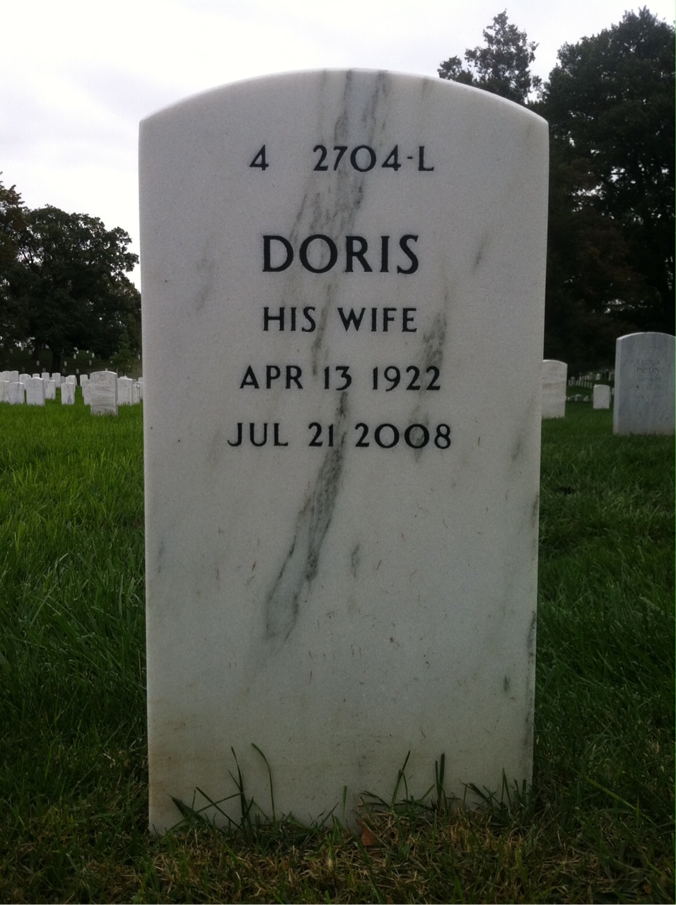 Back of headstone — Ellis Fee