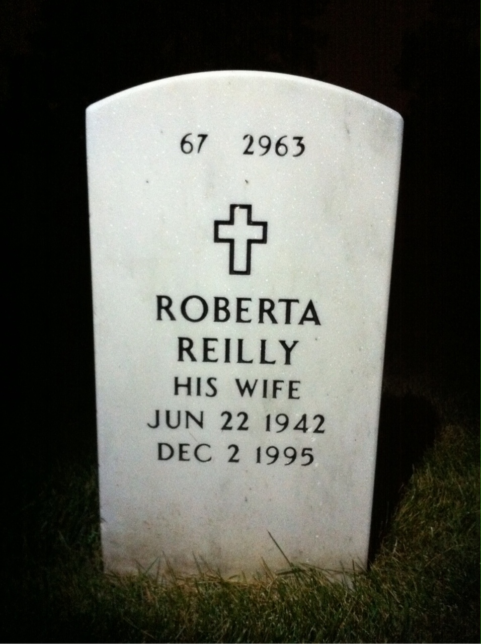 Back of headstone — Irwin Lerner