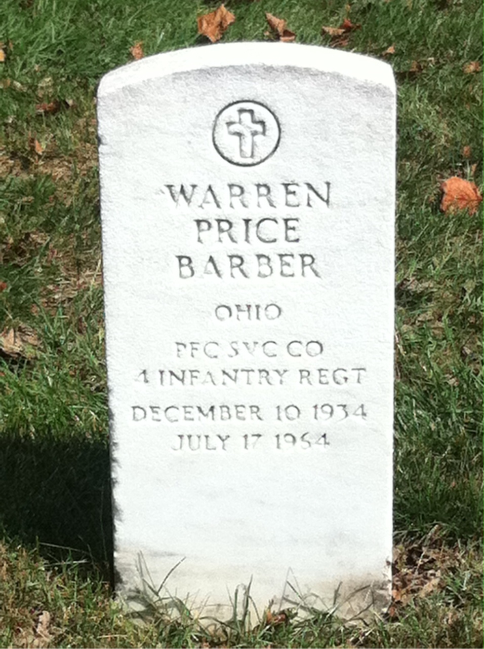 Warren Price Barber