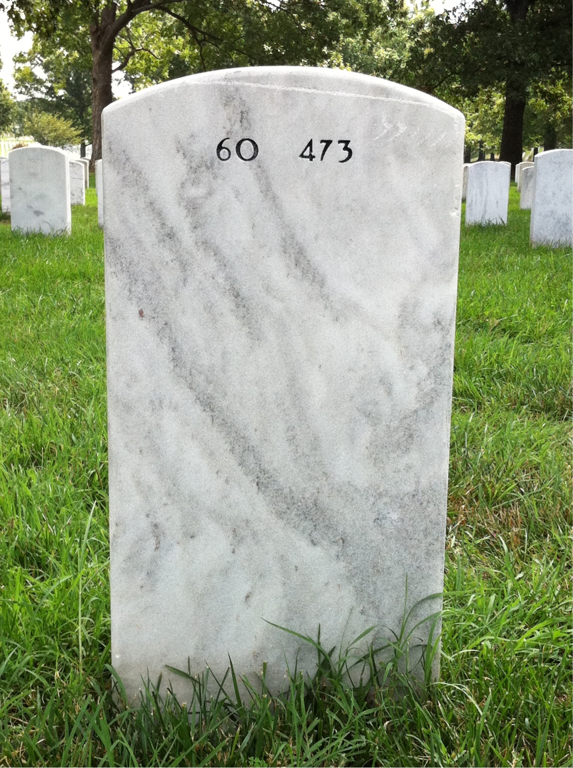 Back of headstone — Jerry Taylor
