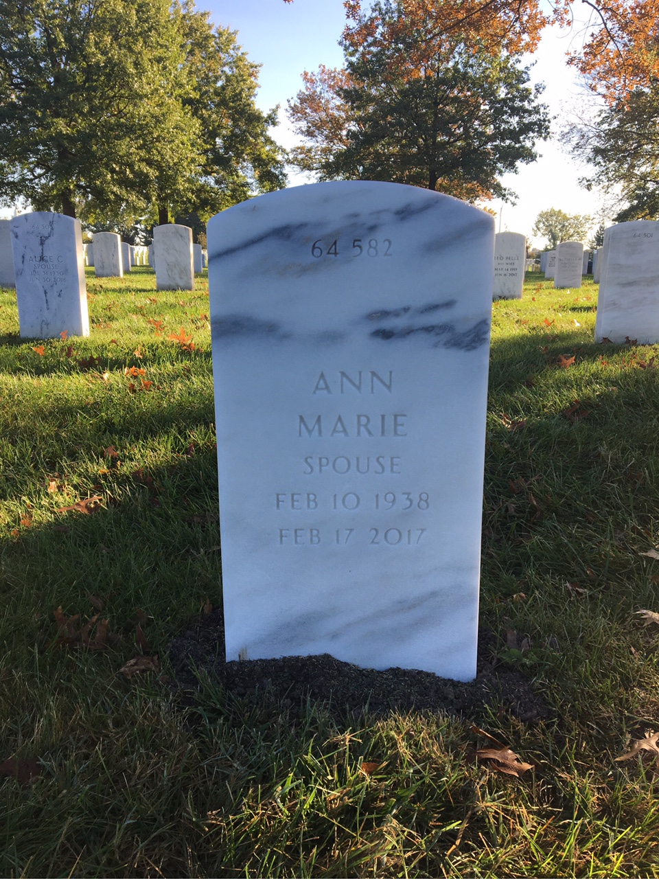 Back of headstone — Kenneth Bailey