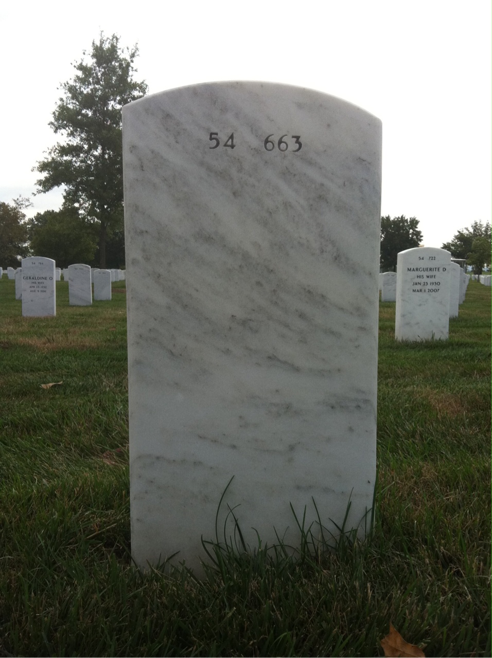 Back of headstone — Walter Boyling