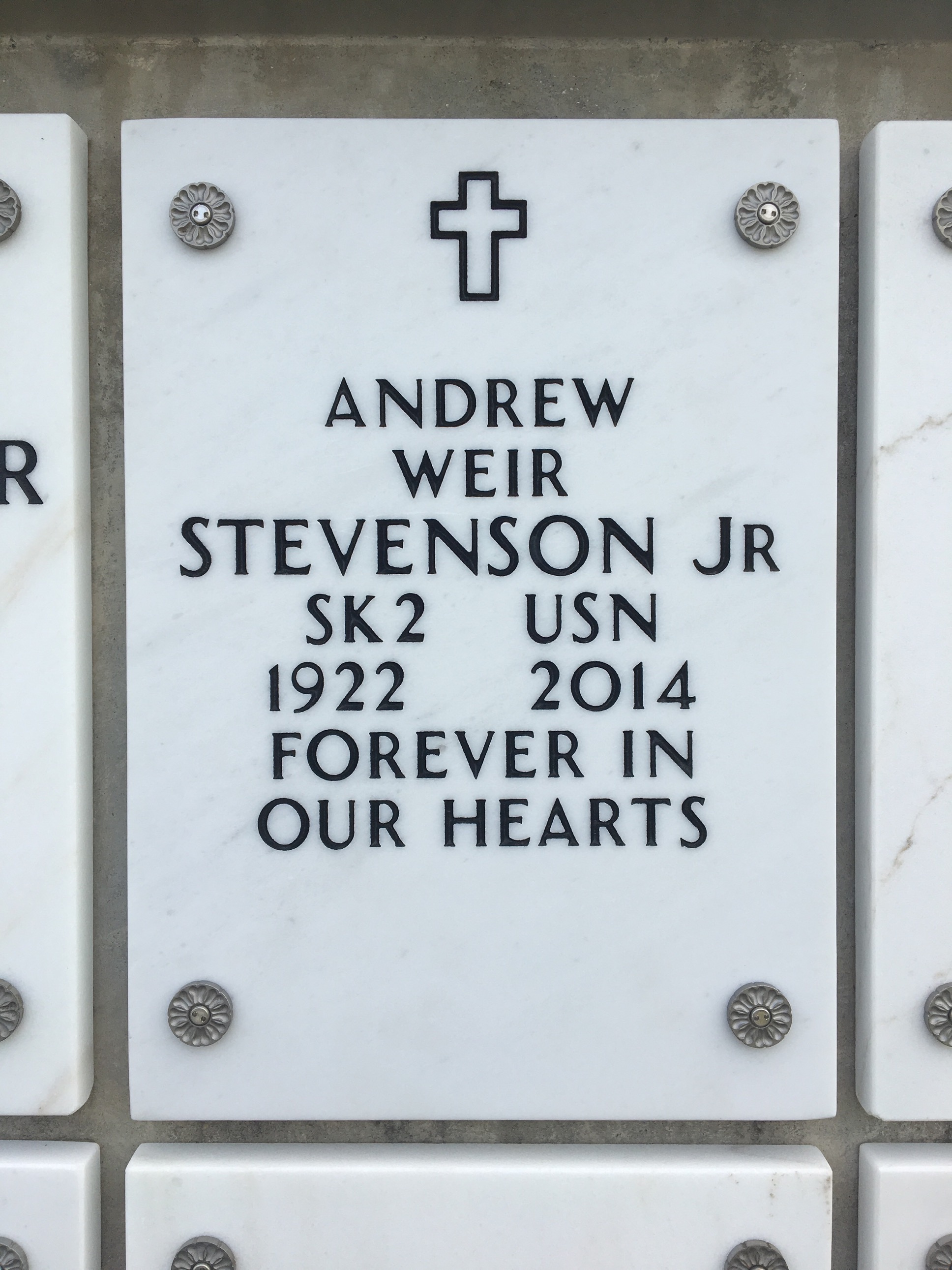 Andrew W Stevenson