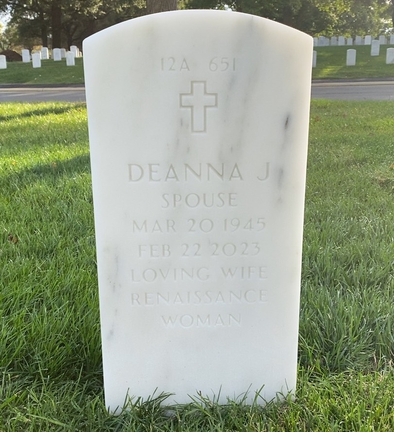 Back of headstone — William Bennett
