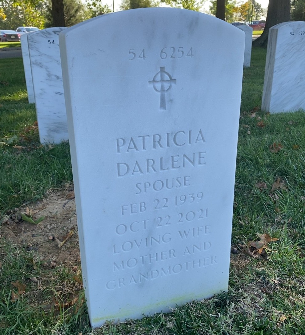 Back of headstone — Robert Moerke