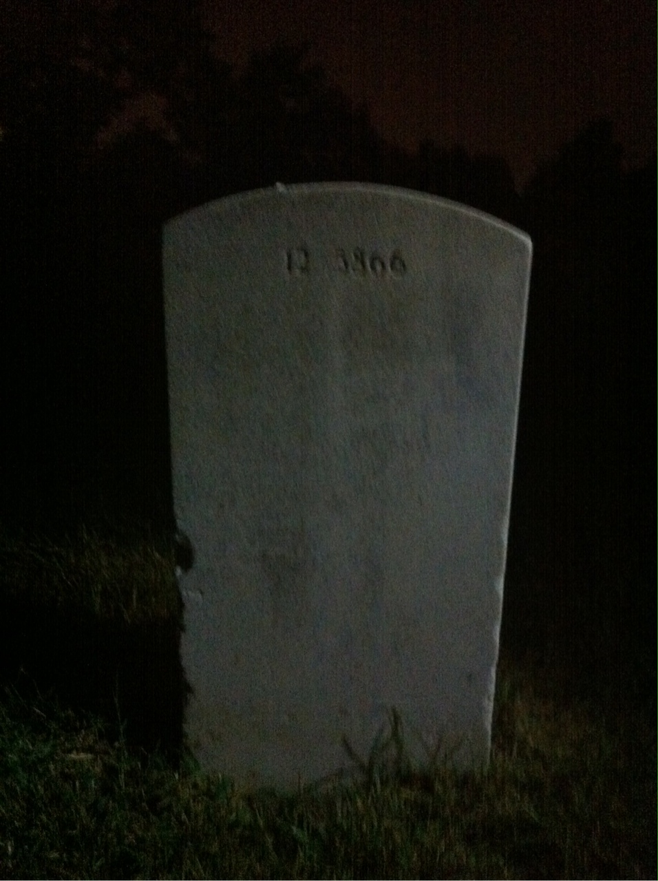 Back of headstone — Jamie Mundy