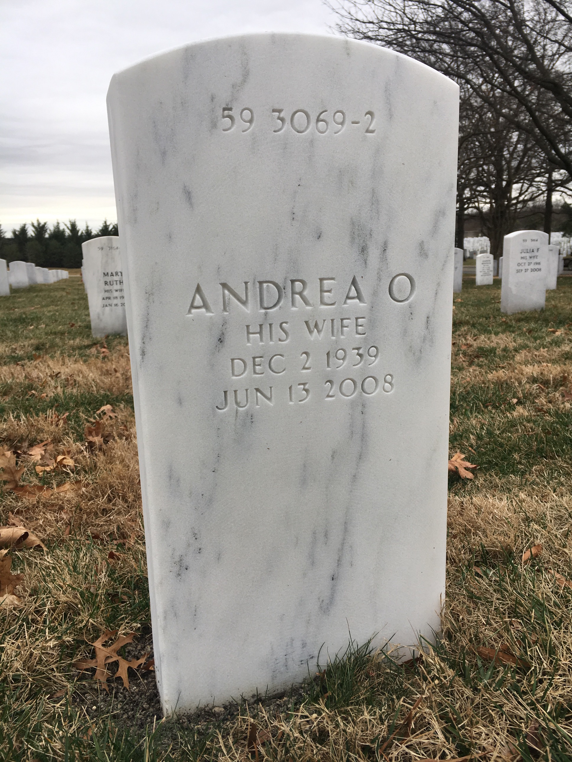 Back of headstone — Nolan Sigler