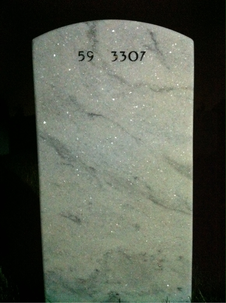 Back of headstone — Elisha Phillips