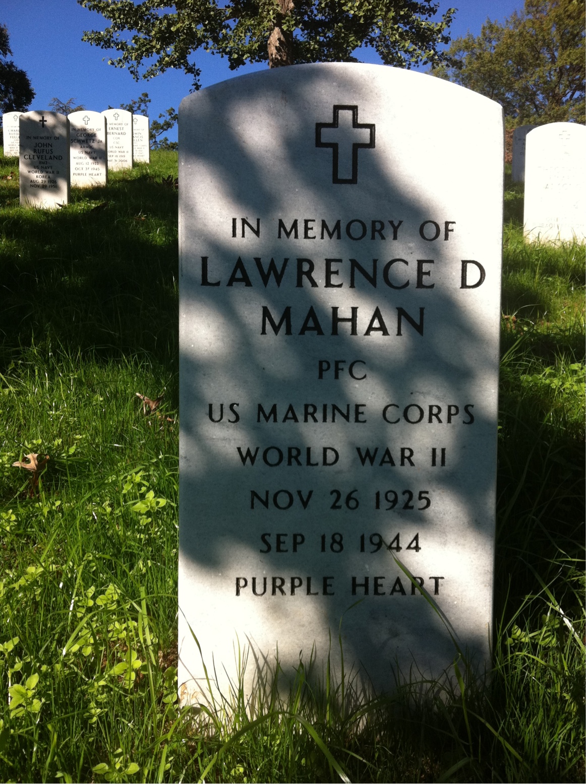 Lawrence Daniel Mahan