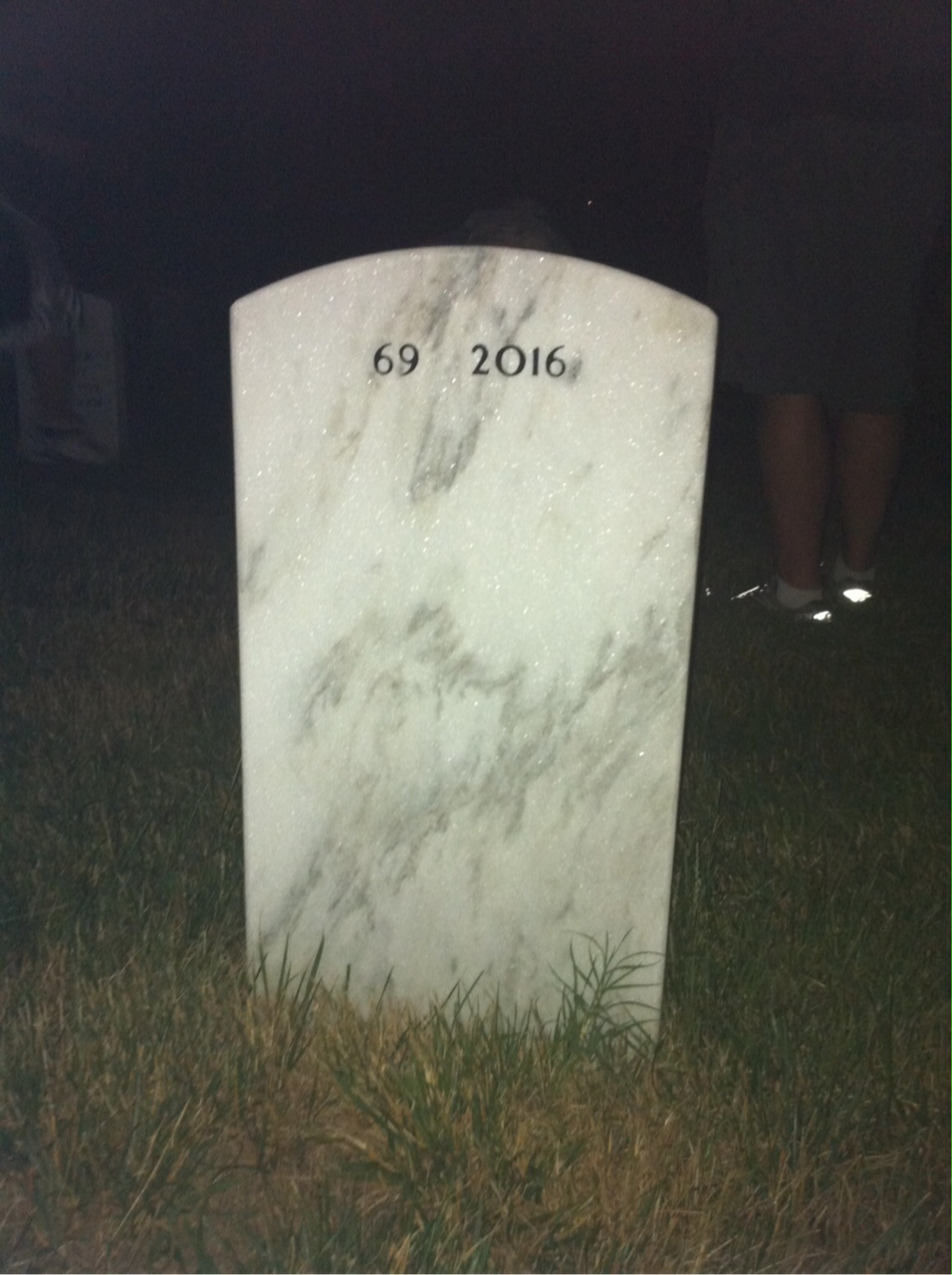 Back of headstone — John Mceachen