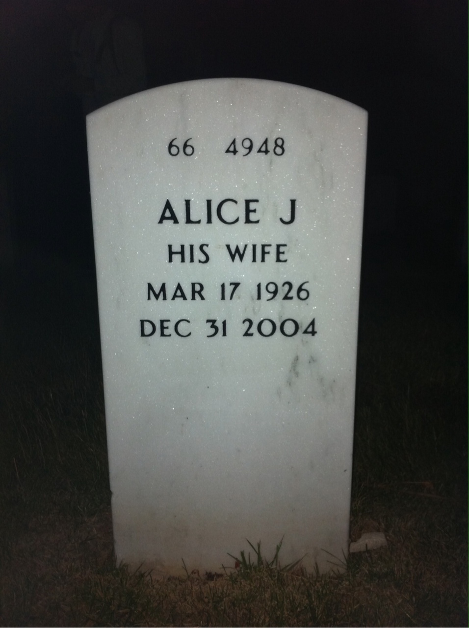 Back of headstone — Arnold Berkowitz