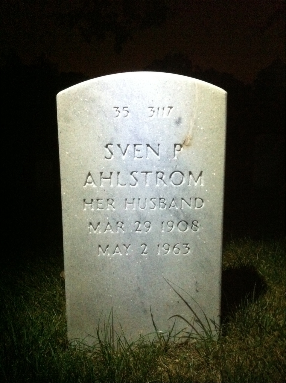Back of headstone — Dorothea Stewart