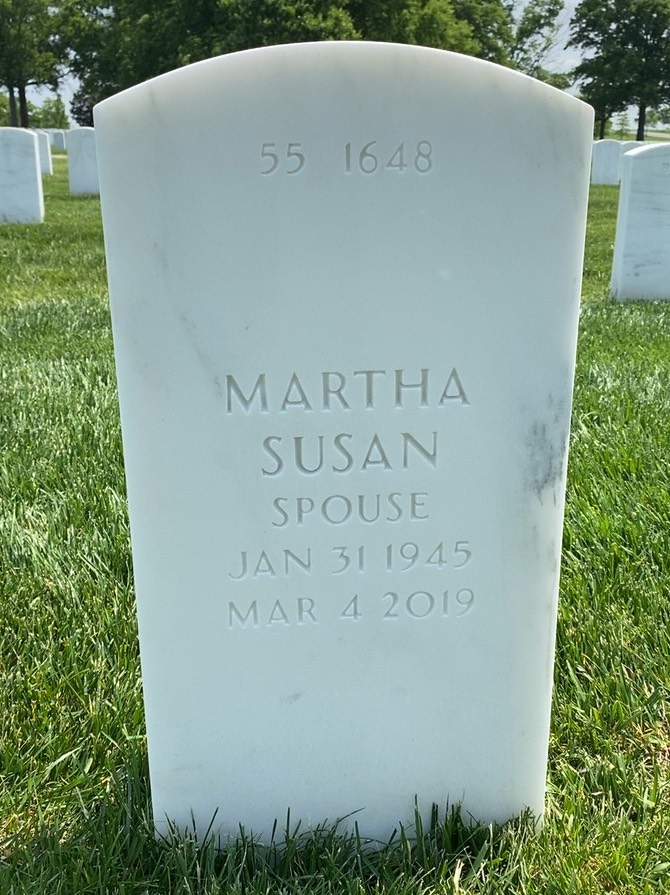 Back of headstone — Thomas E Faley