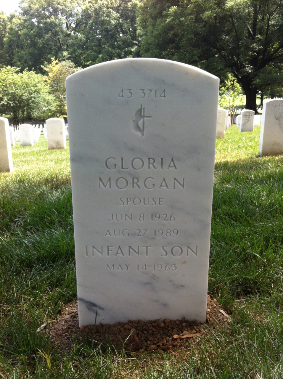 Back of headstone — John Bohan