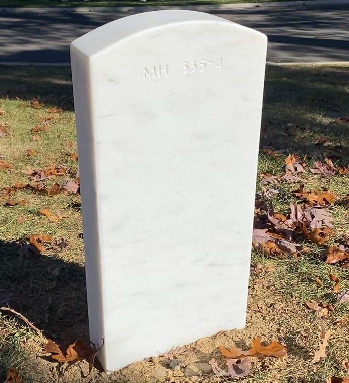 Headstone of Charles Joseph Caffarelli