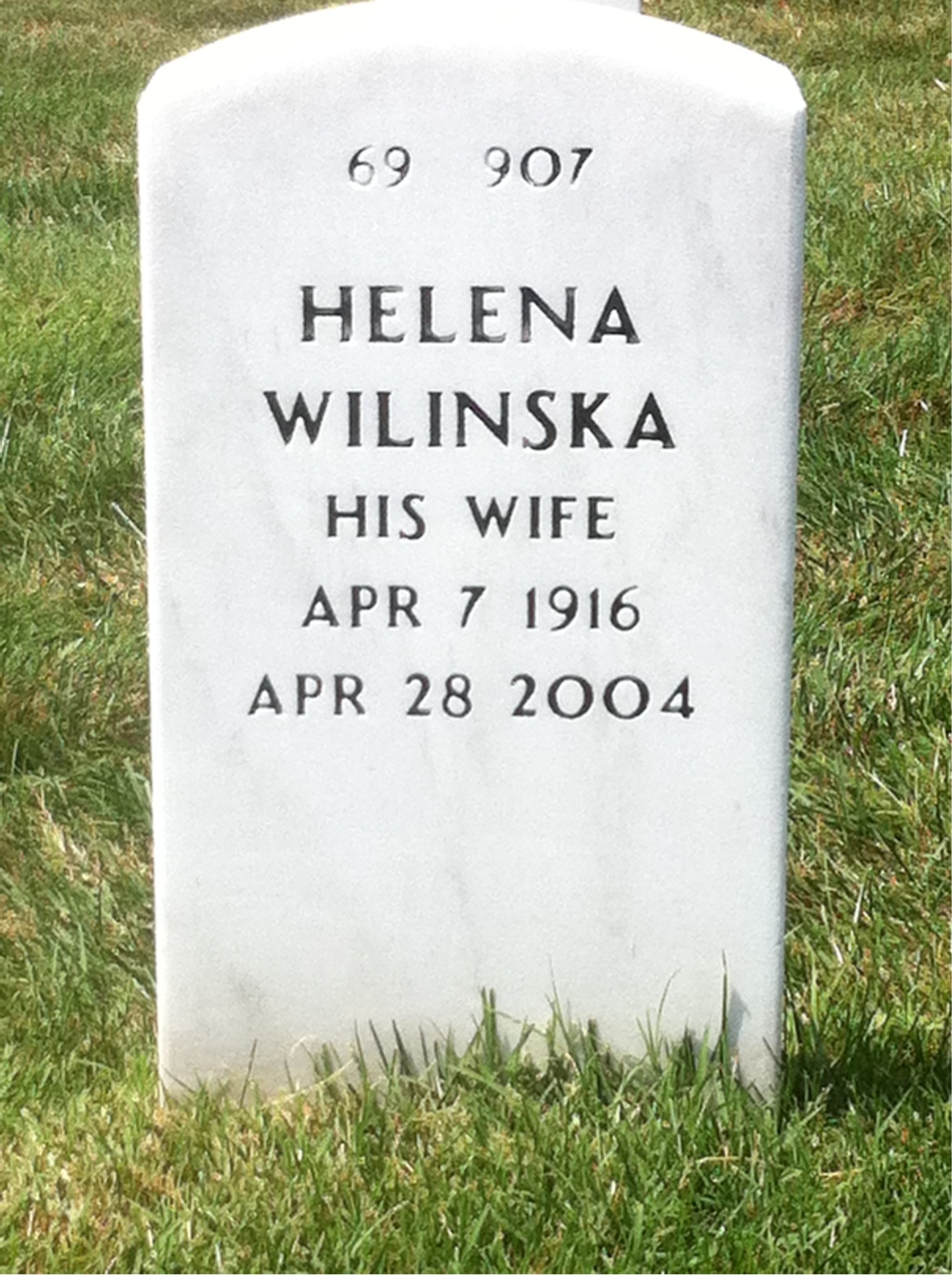 Back of headstone — Luther Conrad