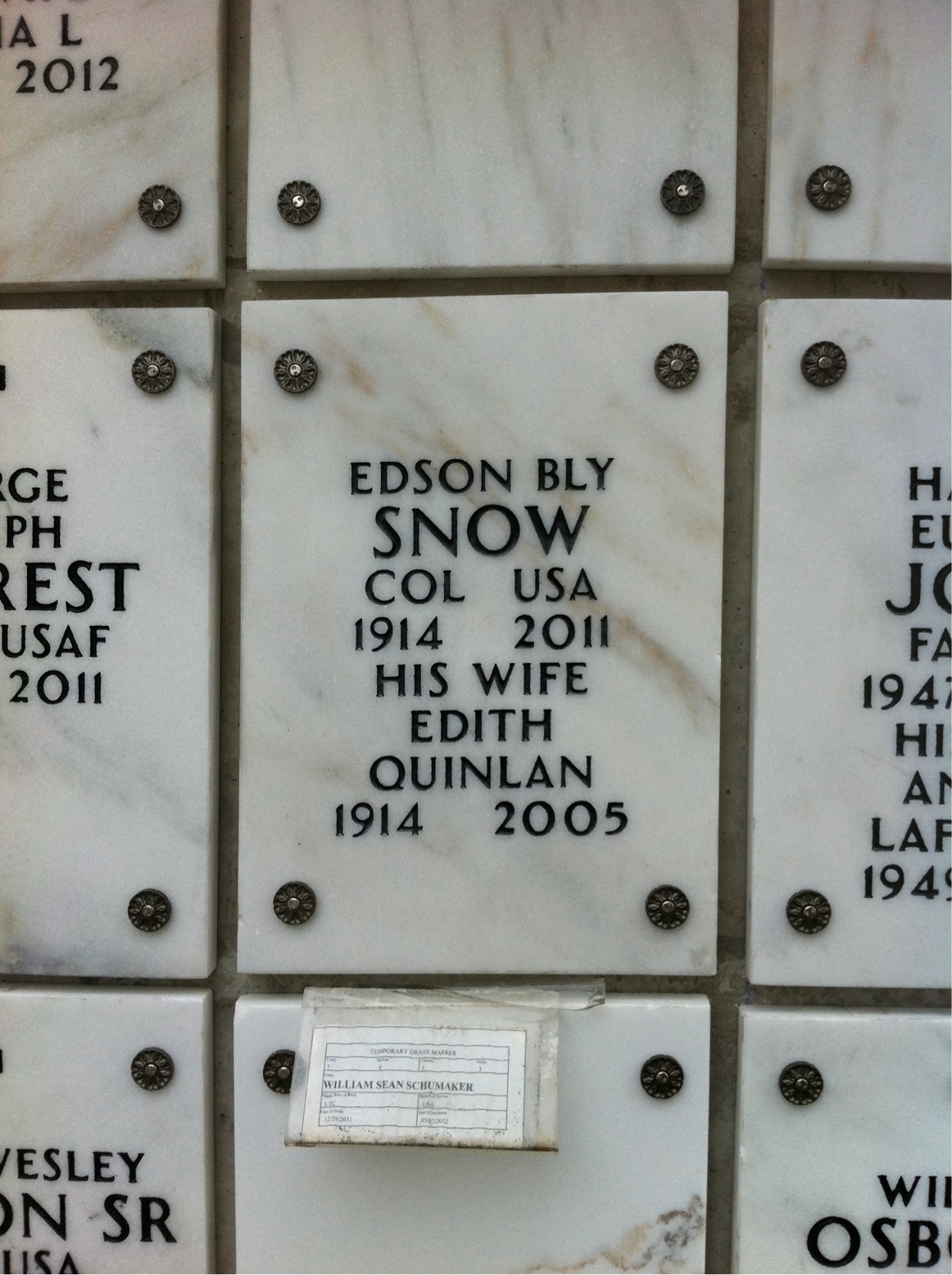 Edson B Snow