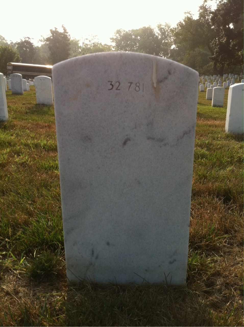 Back of headstone — Essie Murray