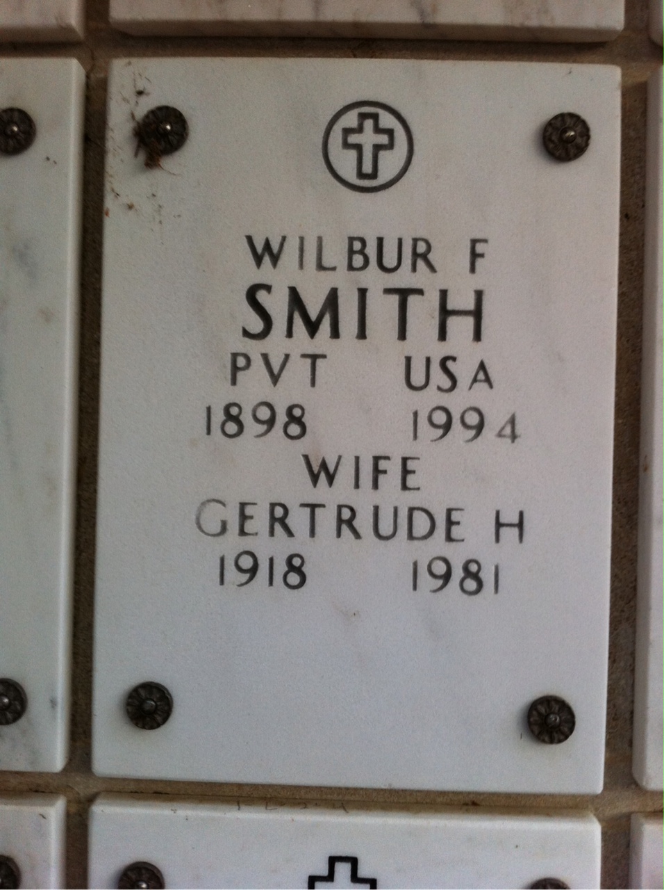 Wilbur F Smith