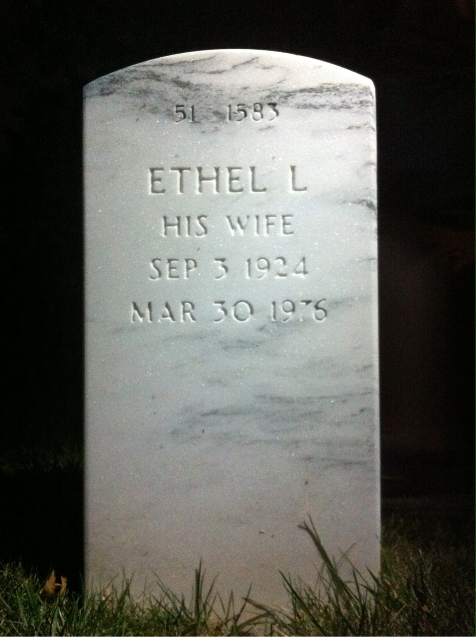 Back of headstone — Robert Willets