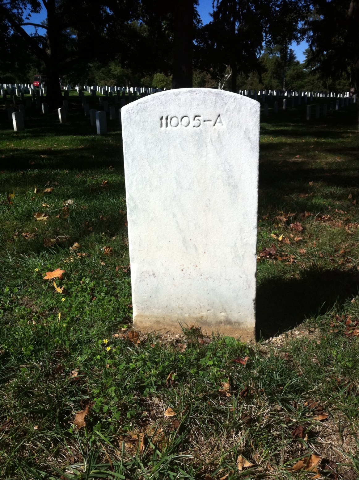 Back of headstone — Joseph Mckenna
