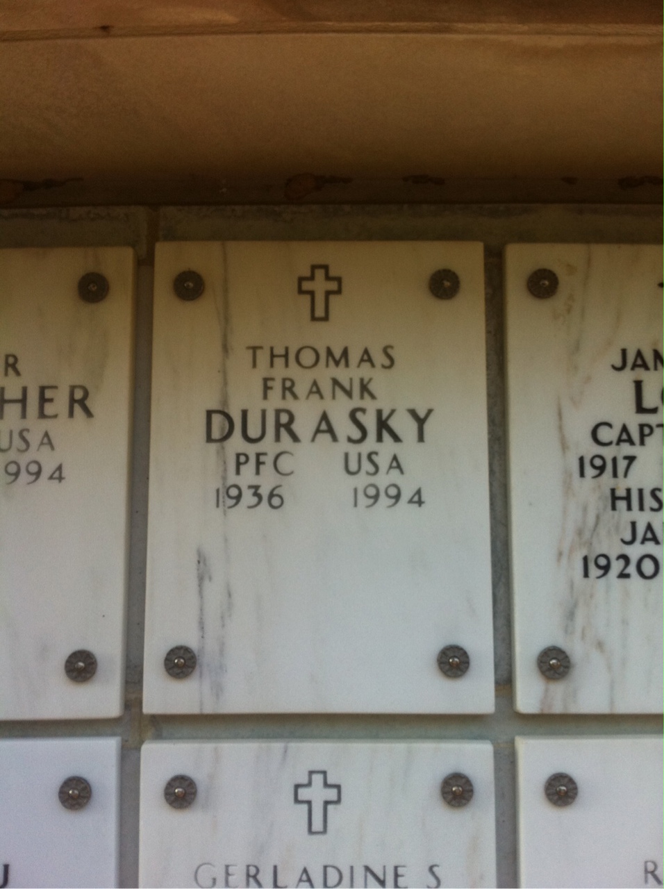 Thomas F Durasky