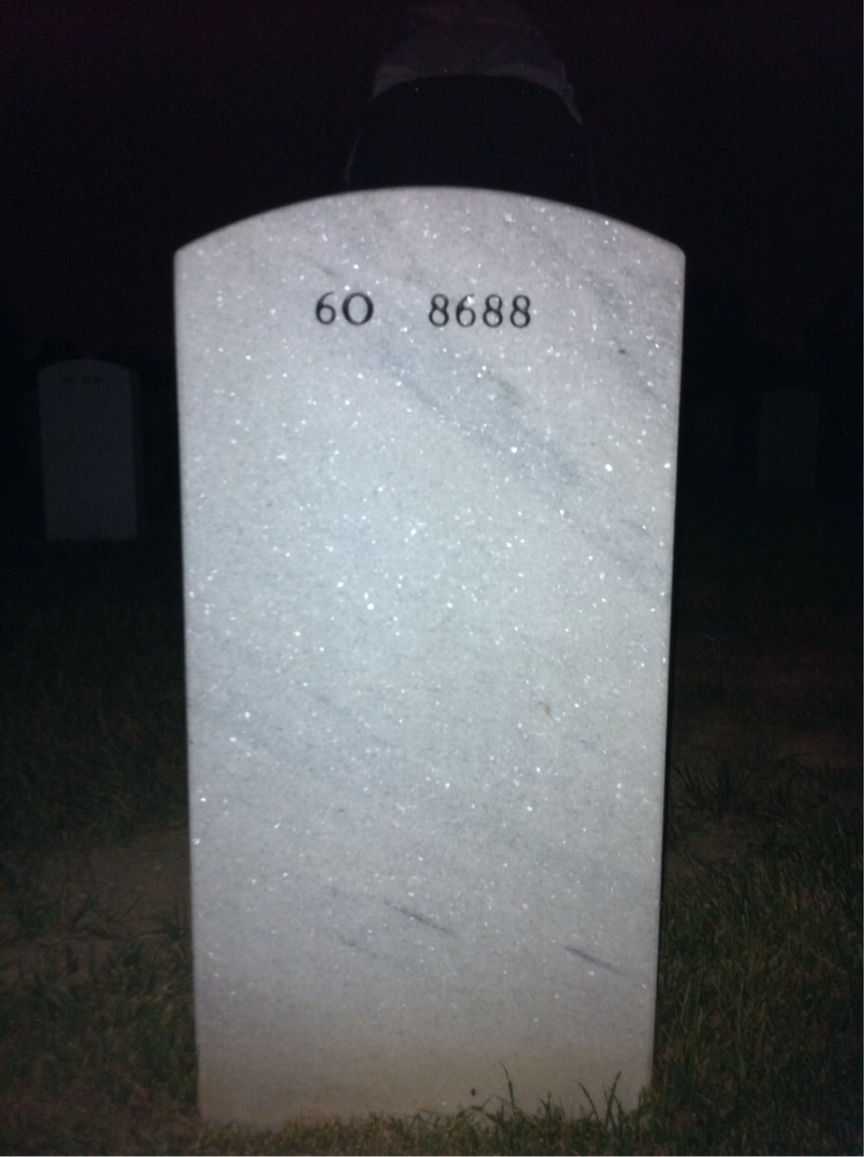 Back of headstone — William Duncan