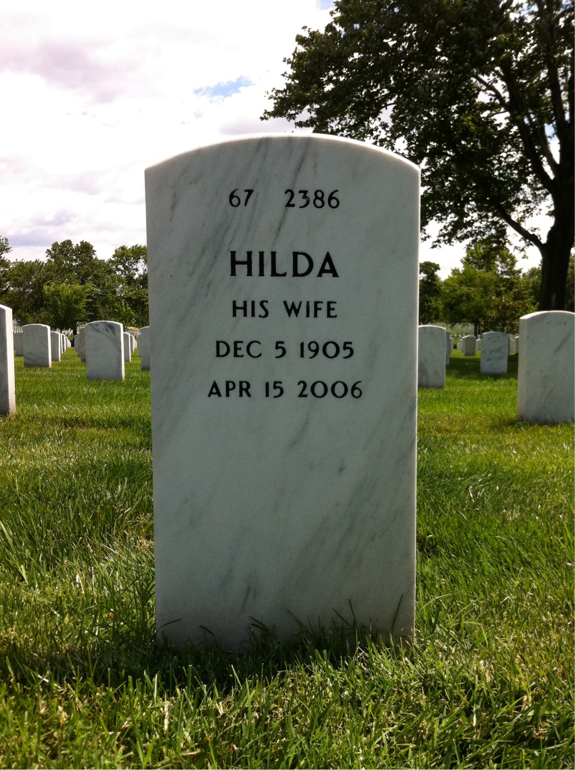 Back of headstone — Paul Dudyk