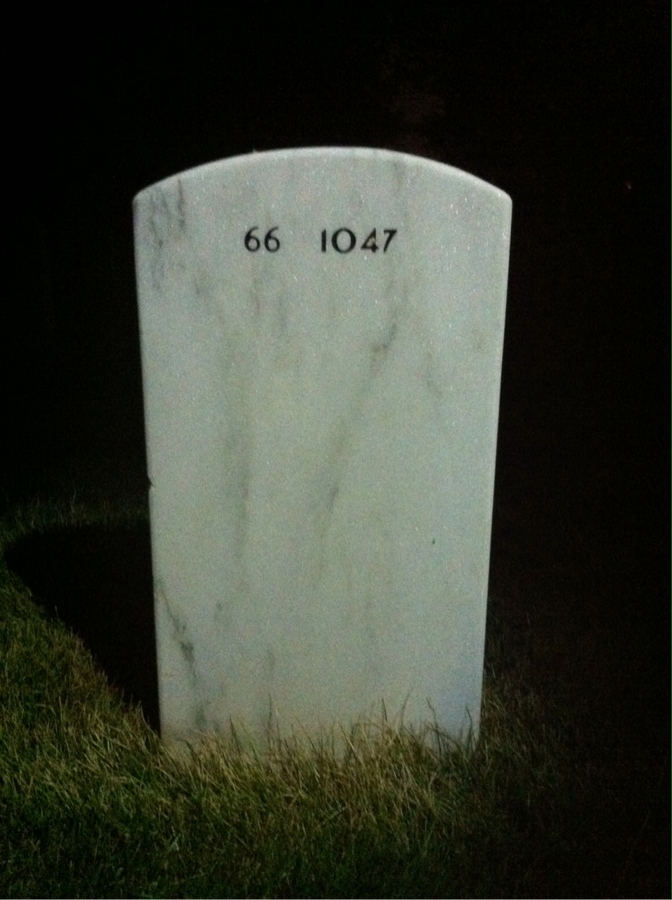 Back of headstone — Cornelius Rowley