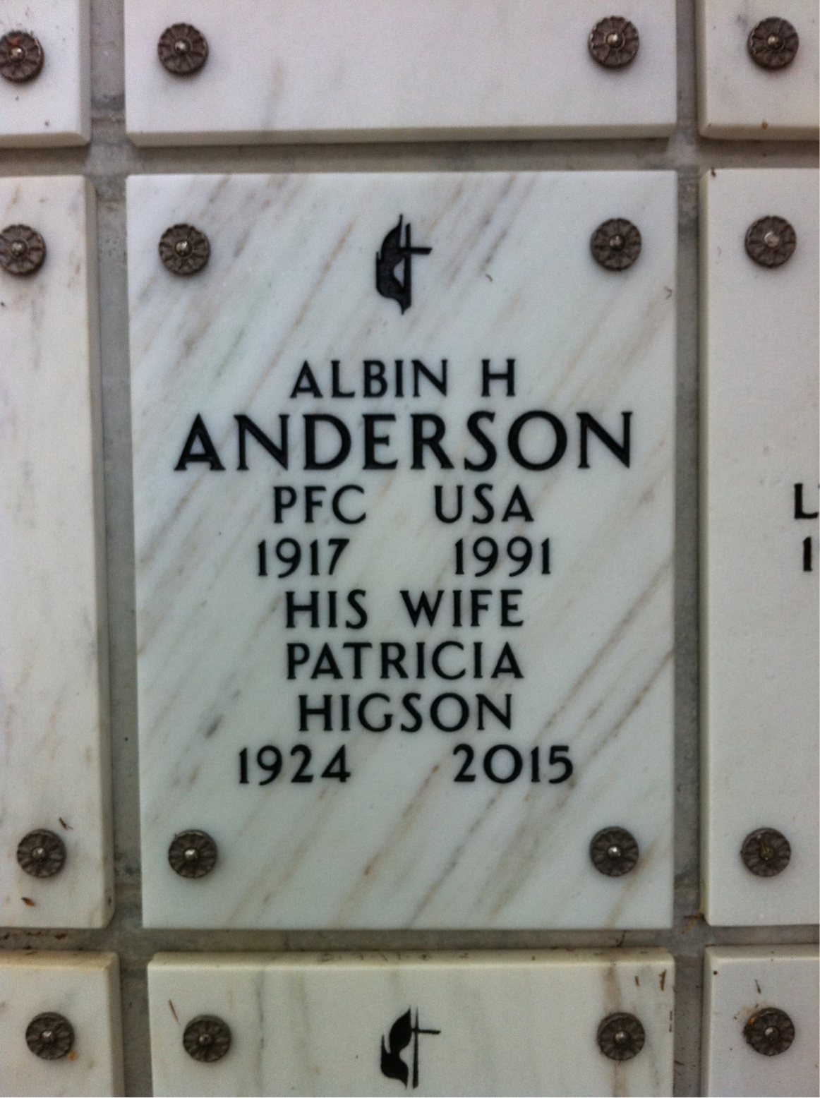 Albin H Anderson