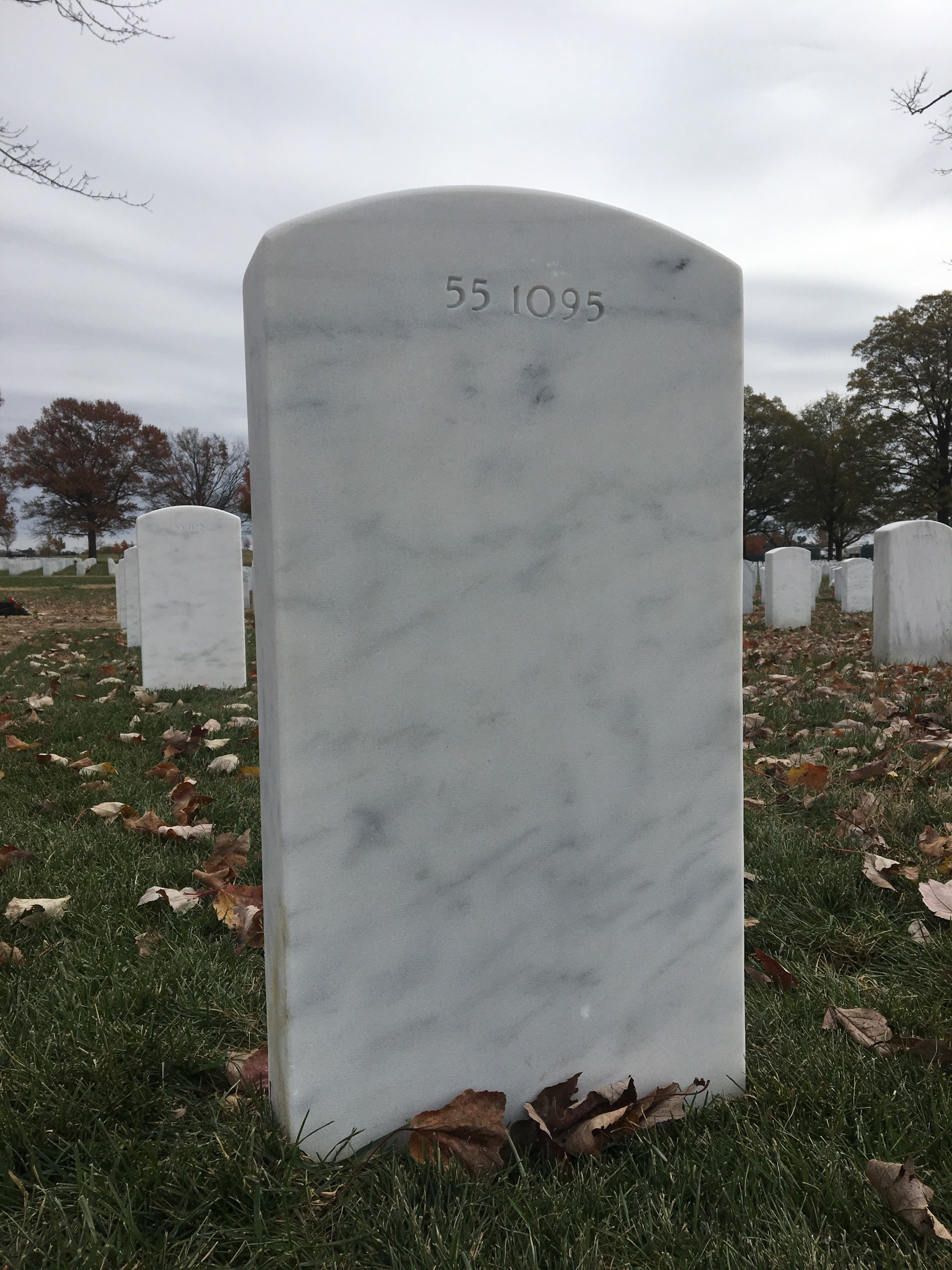 Back of headstone — Thomas Allen