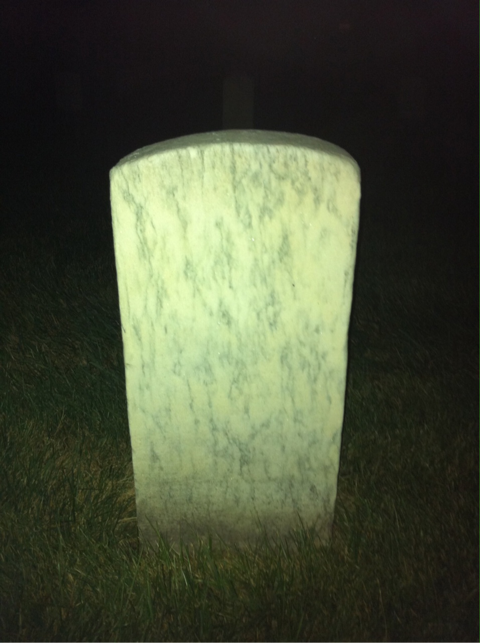 Back of headstone — George Muller