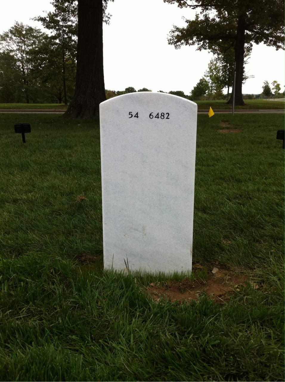 Back of headstone — Walter Melbourne Coburn