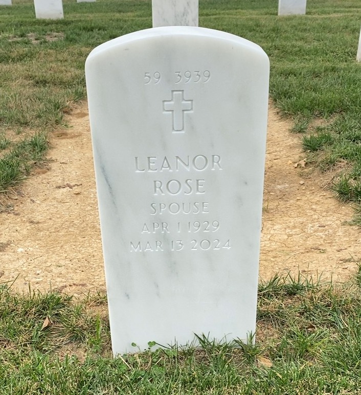 Back of headstone — Milton Weinberg