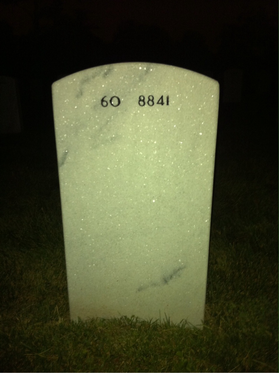 Back of headstone — Charles Springle