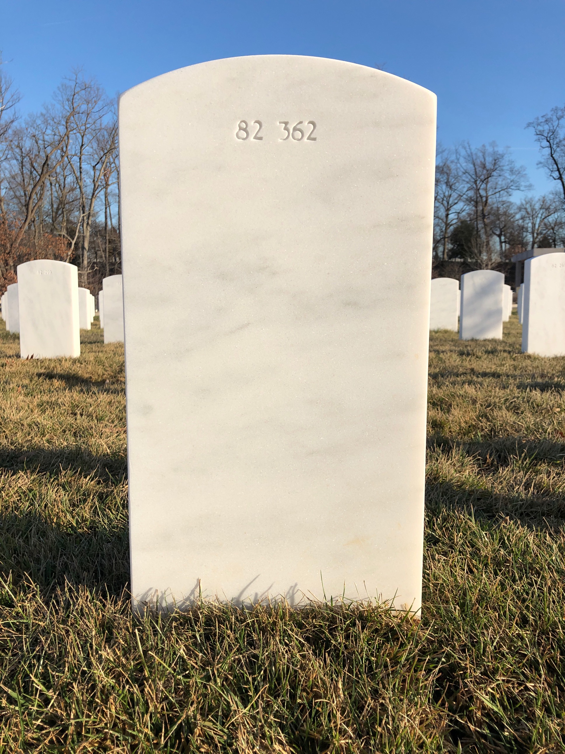 Back of headstone — Charles Misuna
