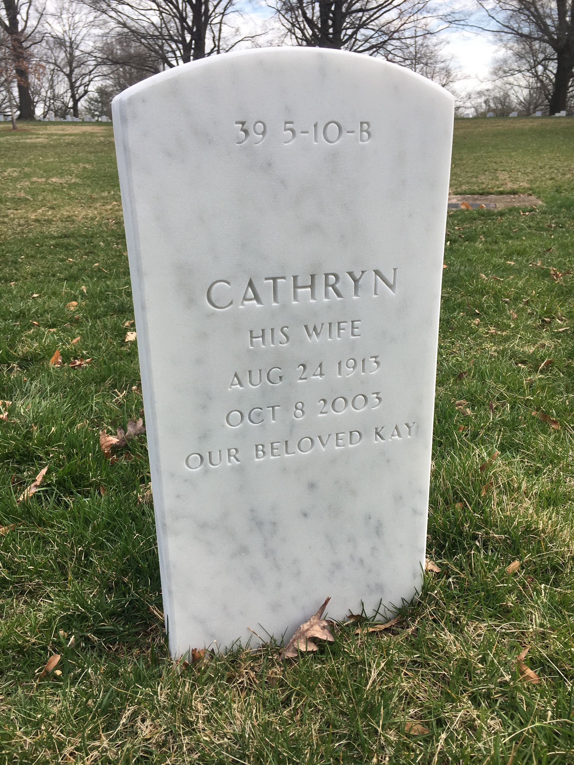Back of headstone — Edward Needels