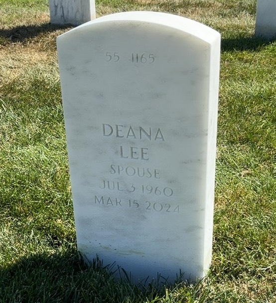 Back of headstone — Gene Morehouse