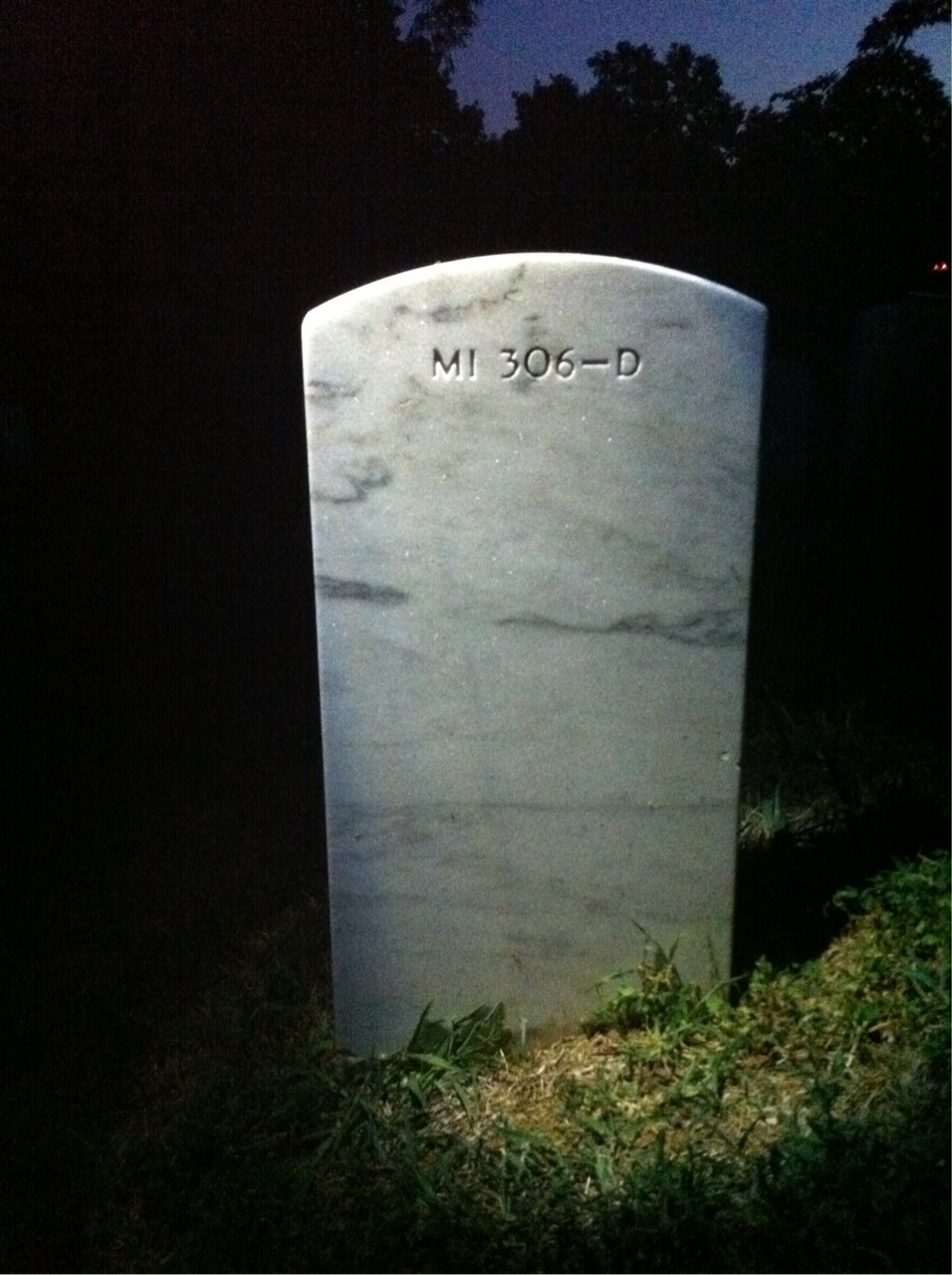 Headstone of William C Escalante