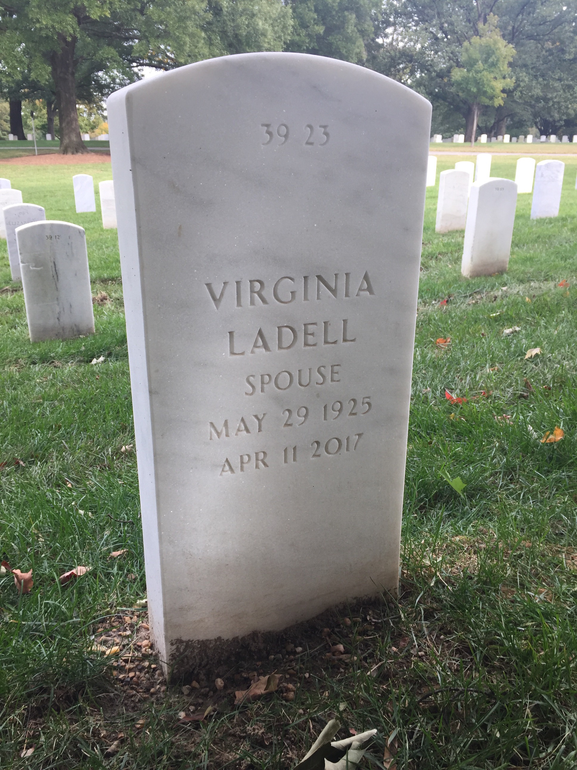 Back of headstone — John Brelsford
