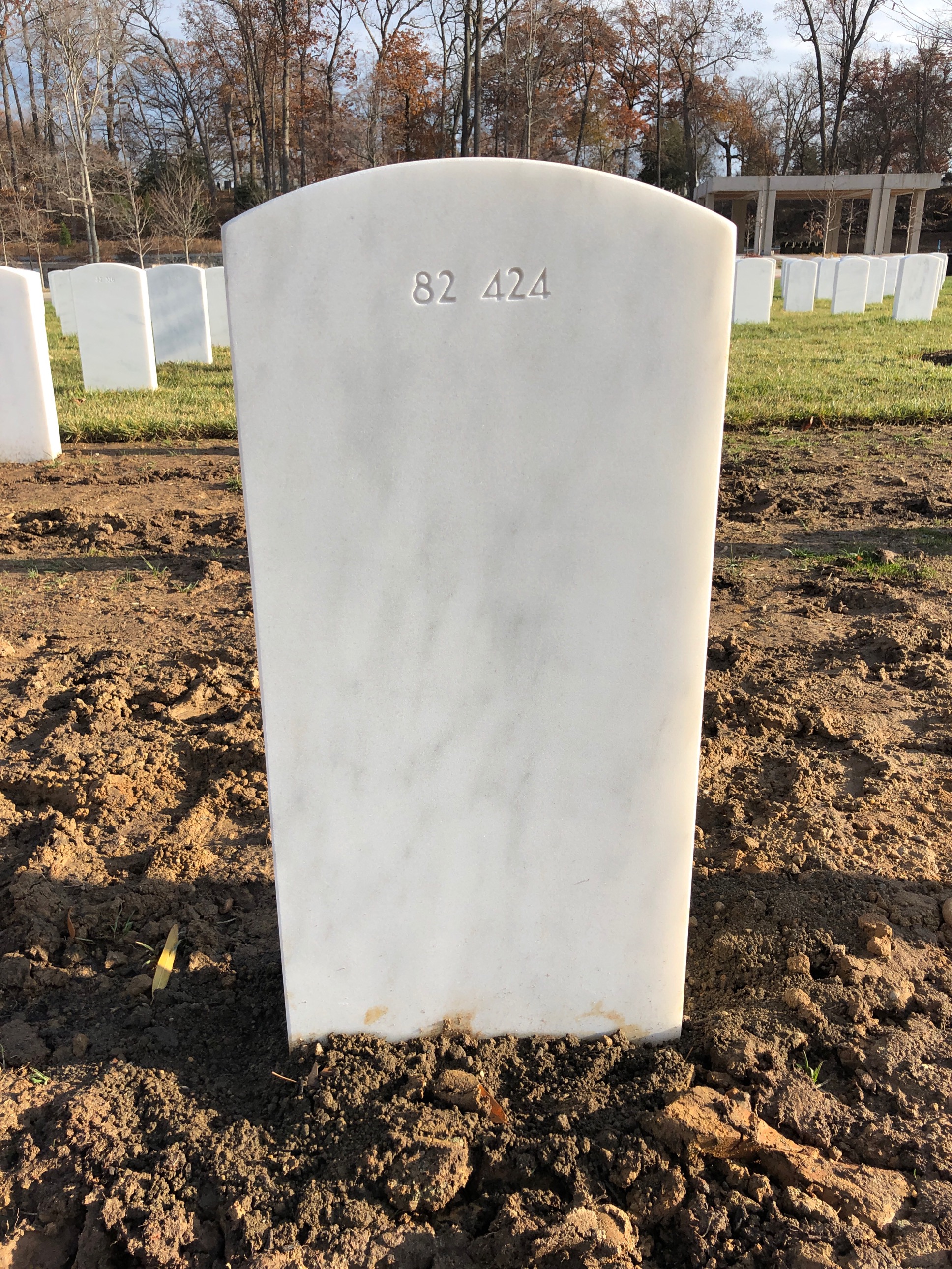 Back of headstone — Todd Mitchell Grimes