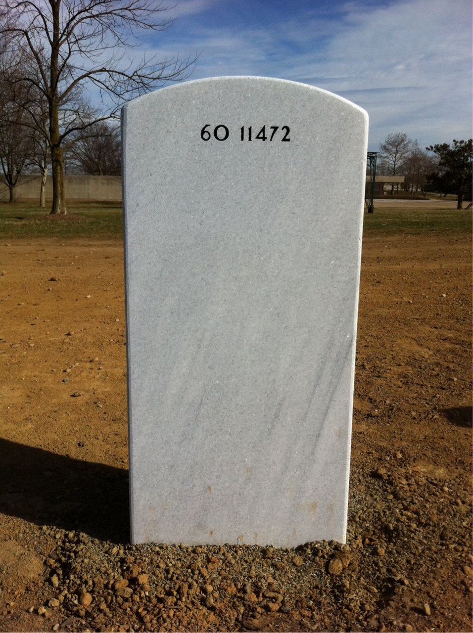 Back of headstone — Sabrina Martinez