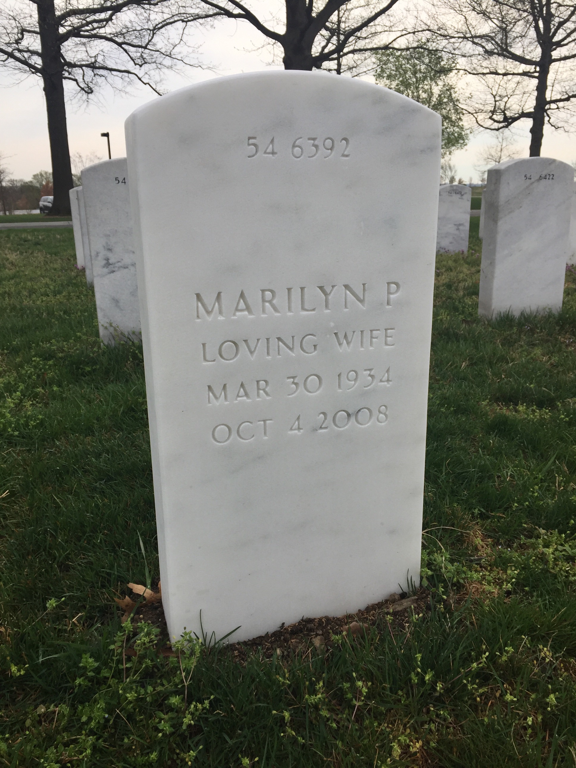 Back of headstone — Charles Middleton
