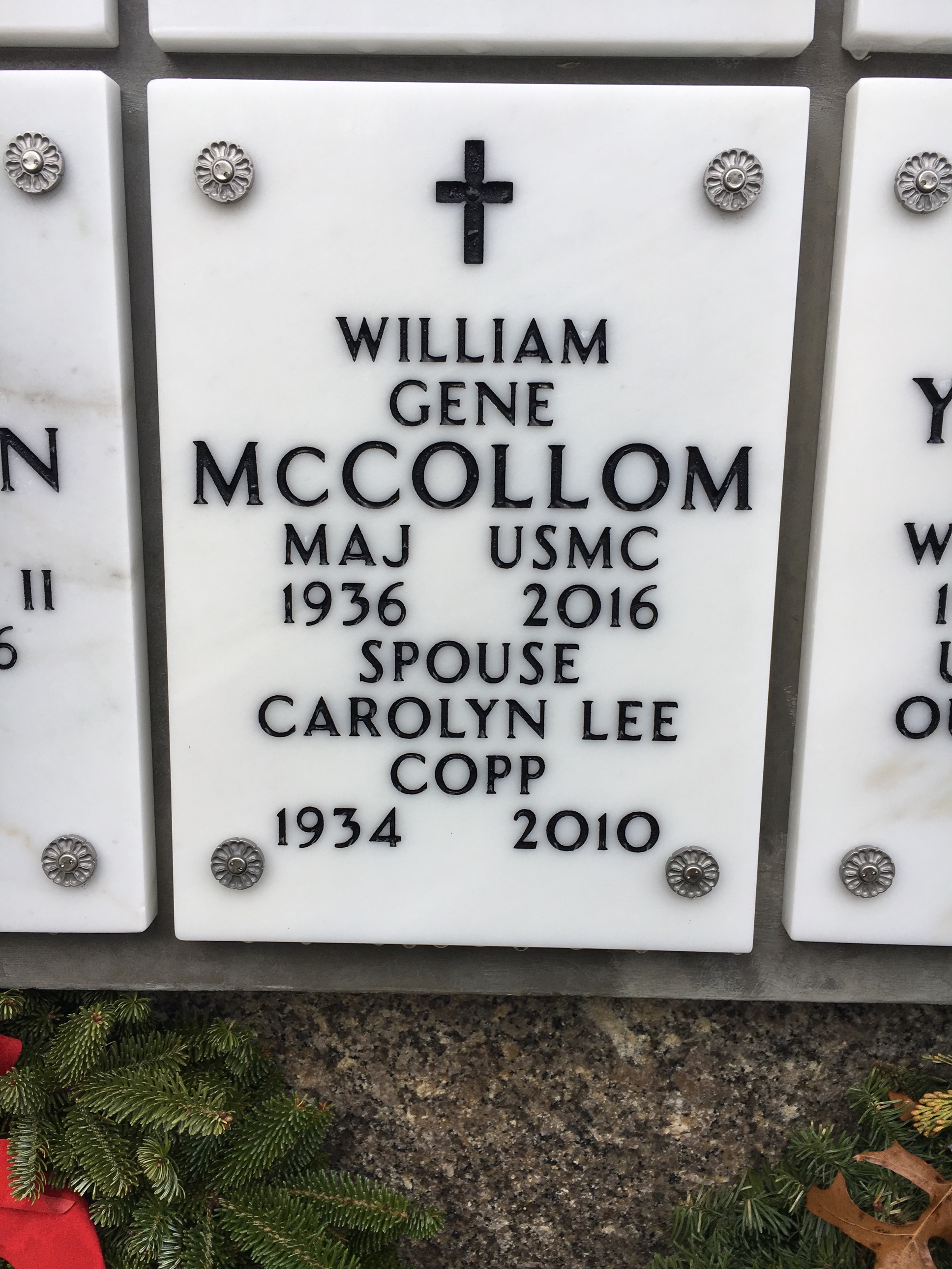 William G Mccollom