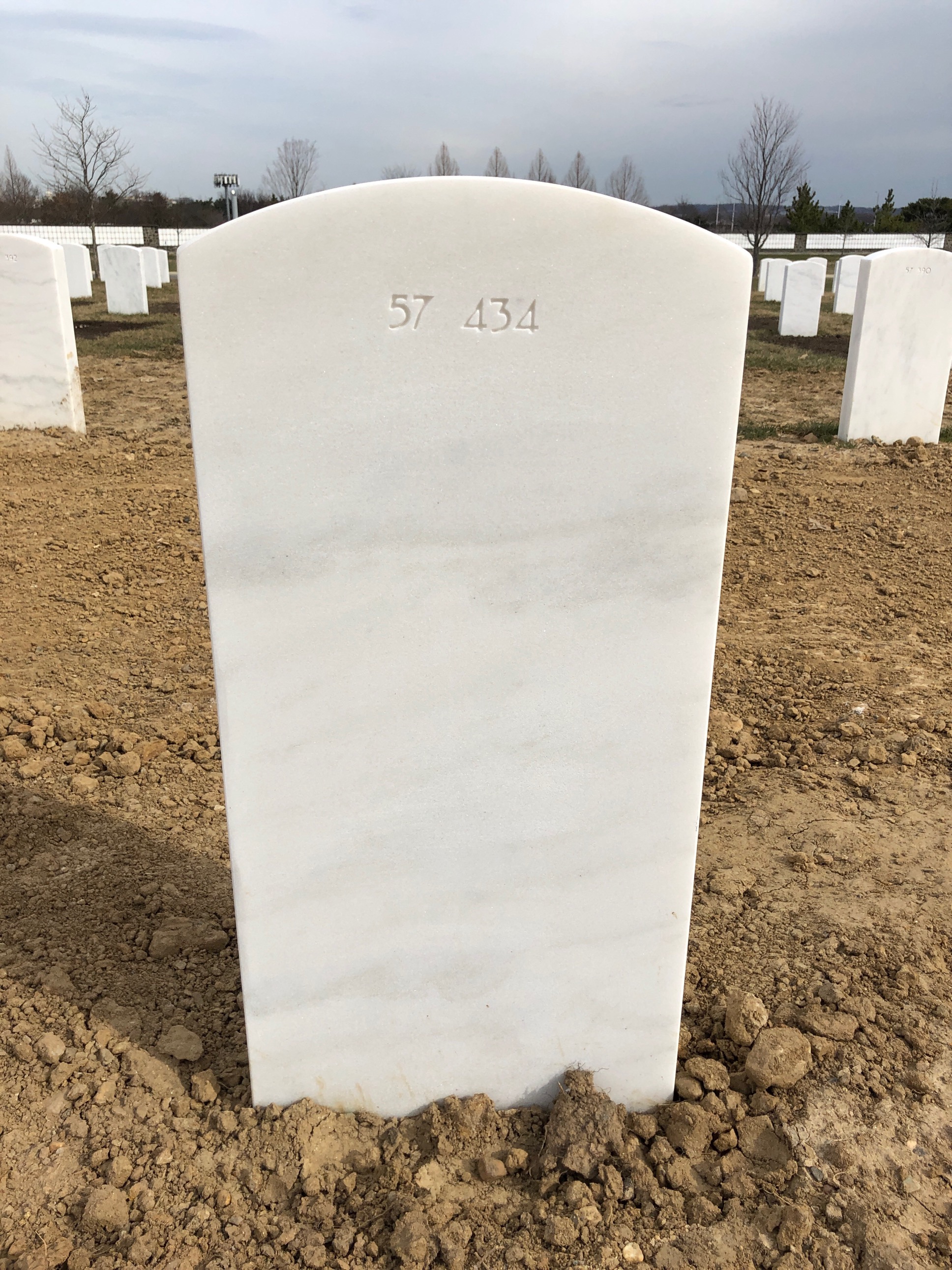 Back of headstone — Dwayne Baldwin