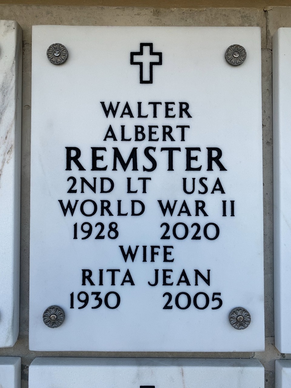 Walter A Remster