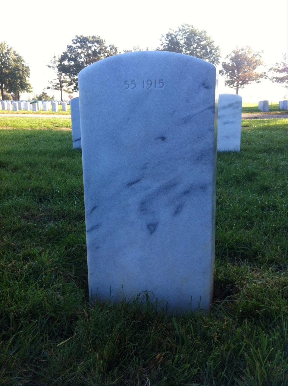 Back of headstone — Tommy Atwell