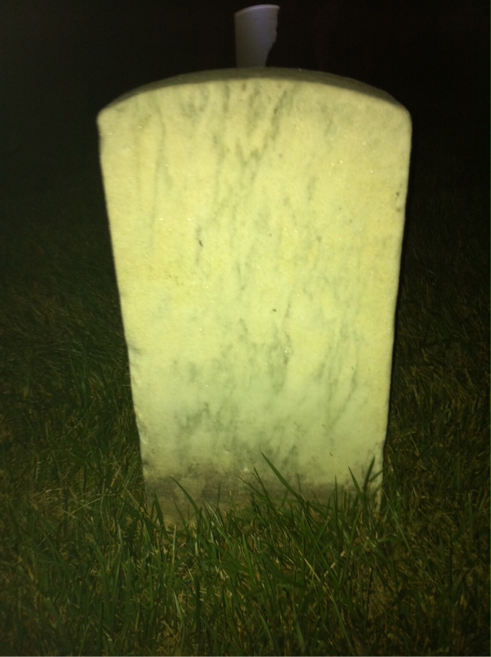 Back of headstone — George Mcnorth