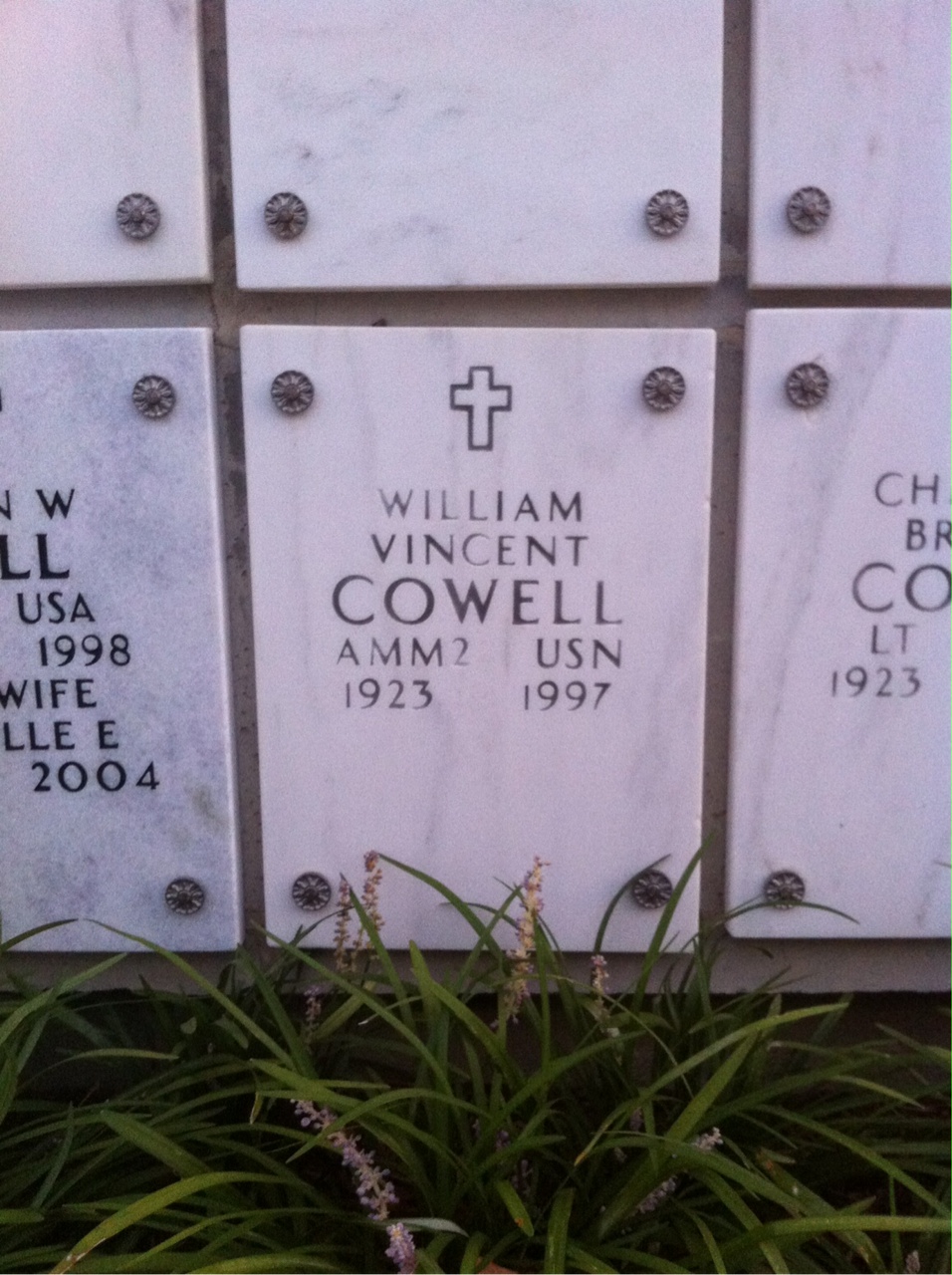 William V Cowell